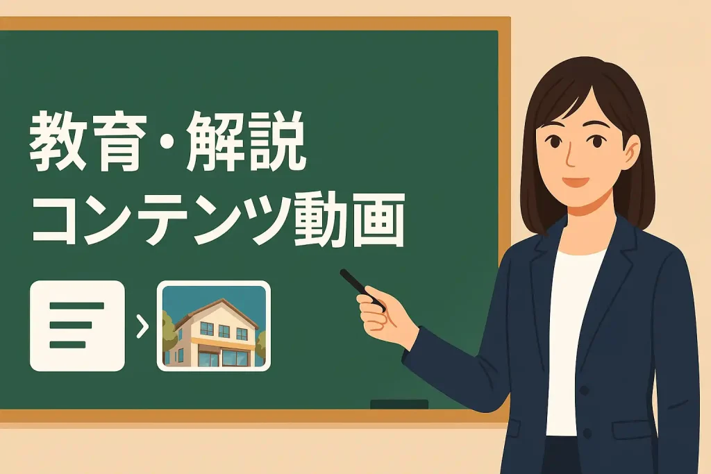 教育・解説コンテンツ動画の制作と販売